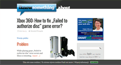 Desktop Screenshot of iknowsomething.com
